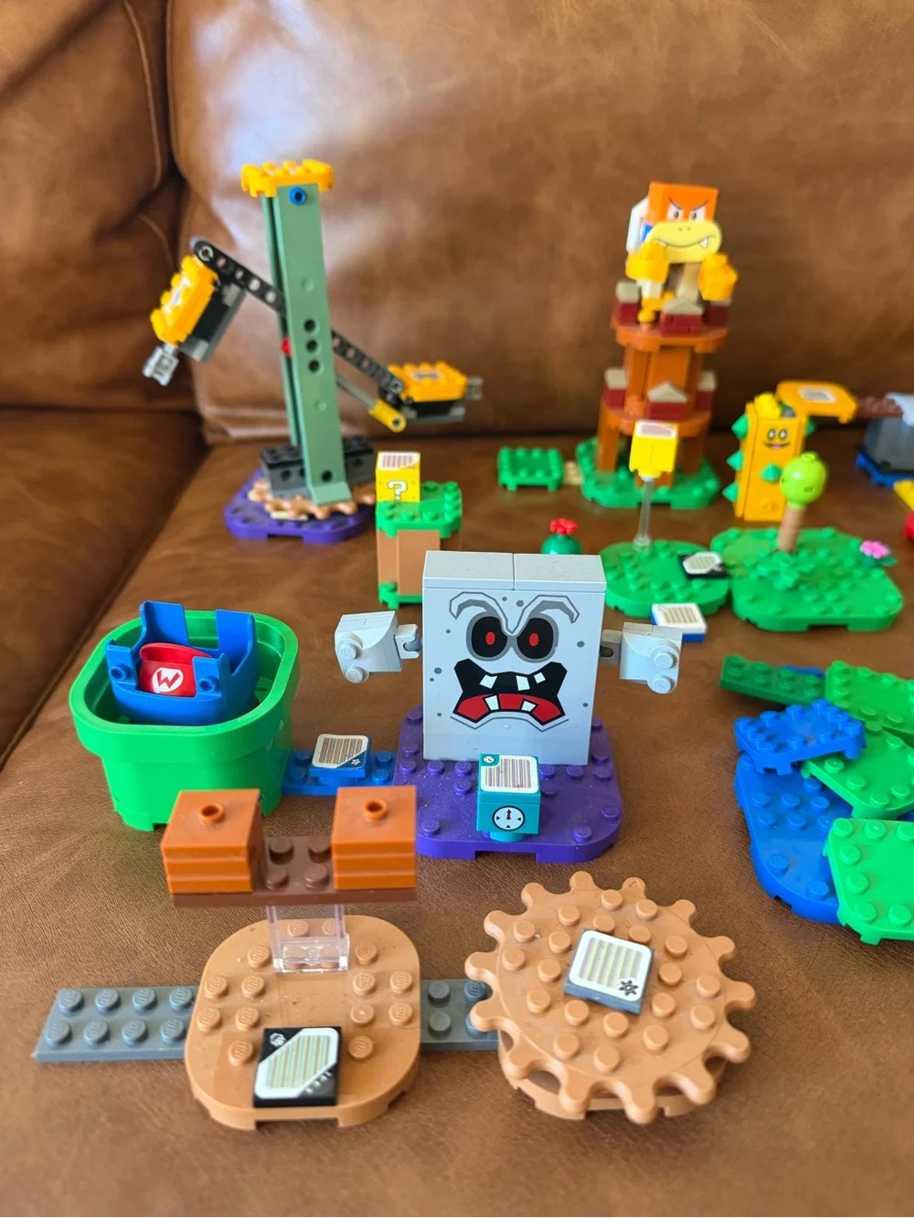 MARIO LEGO expansion pieces